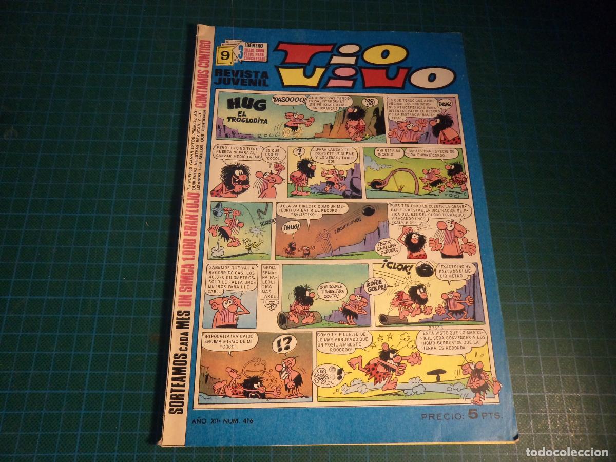 Tebeos: Tio Vivo. N&ordm; 416. Bruguera