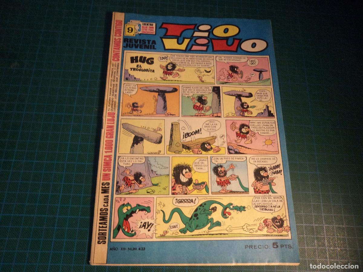 Tebeos: Tio Vivo. N&ordm; 423. Bruguera