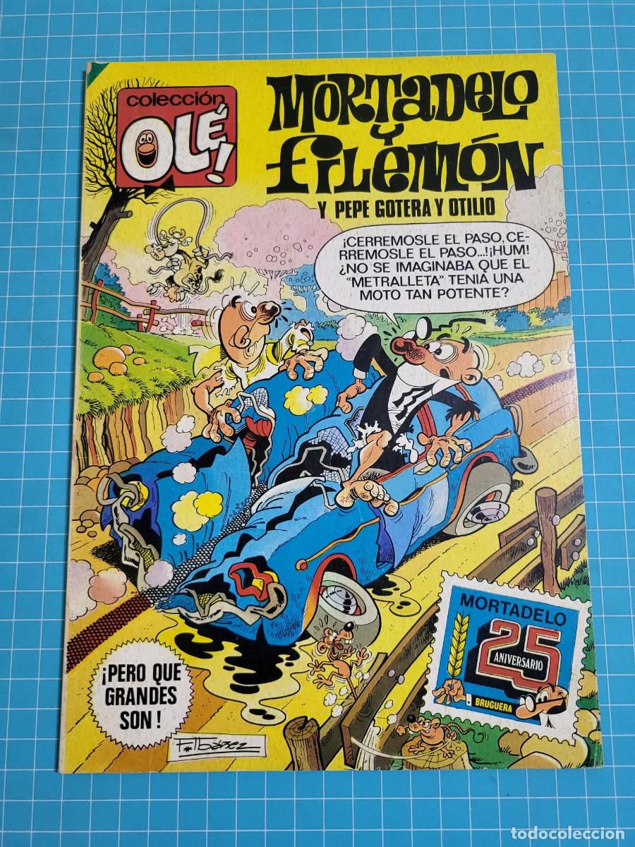 Tebeos: Ol&eacute;, Mortadelo y Filem&oacute;n y Pepe gotera y Otilio N &ordm; 276. 1&ordf; edici&oacute;n 10, bolsa 2, Al.