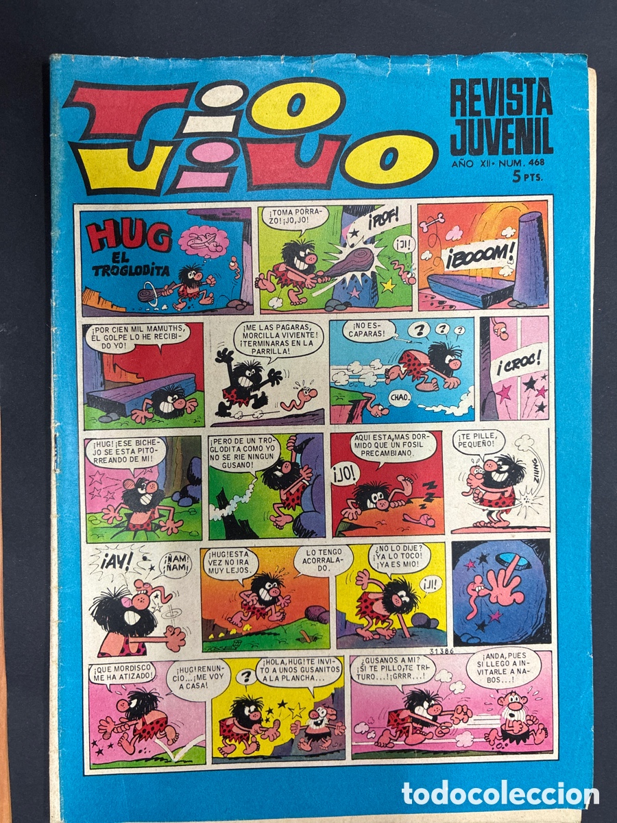 Tebeos: COMIC COLECCION TIO VIVO N&ordm; 468 EDITORIAL BRUGUERA