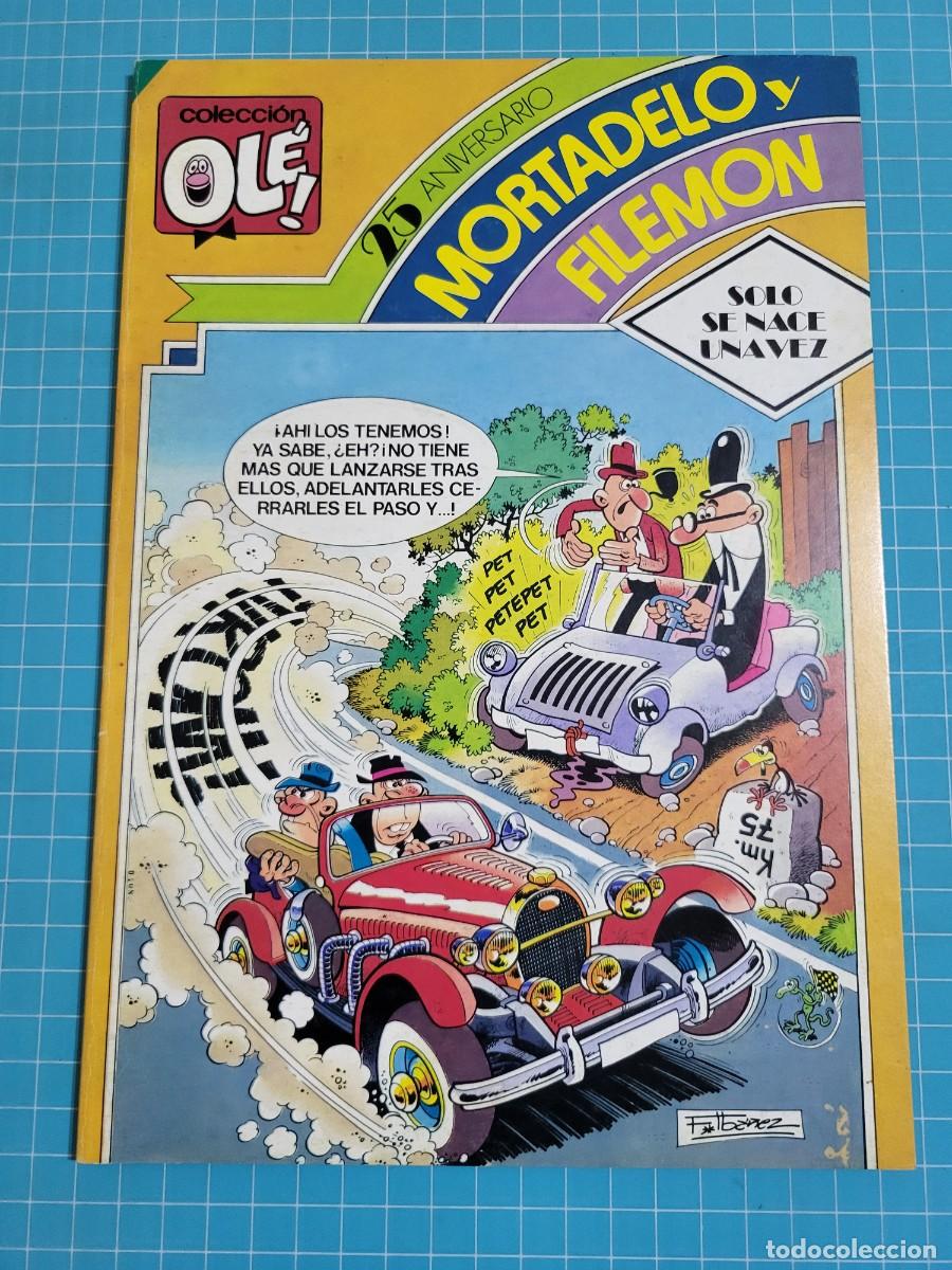 Tebeos: Ol&eacute;, 25 aniversario Mortadelo y Filem&oacute;n N &ordm; 269. 1&ordf; edici&oacute;n 10, bolsa 2, Al.