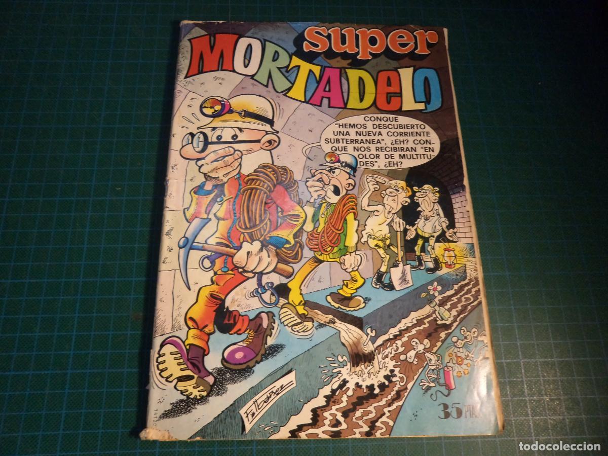 Tebeos: Super Mortadelo. N&ordm; 78. Bruguera. Con se&ntilde;ales de uso