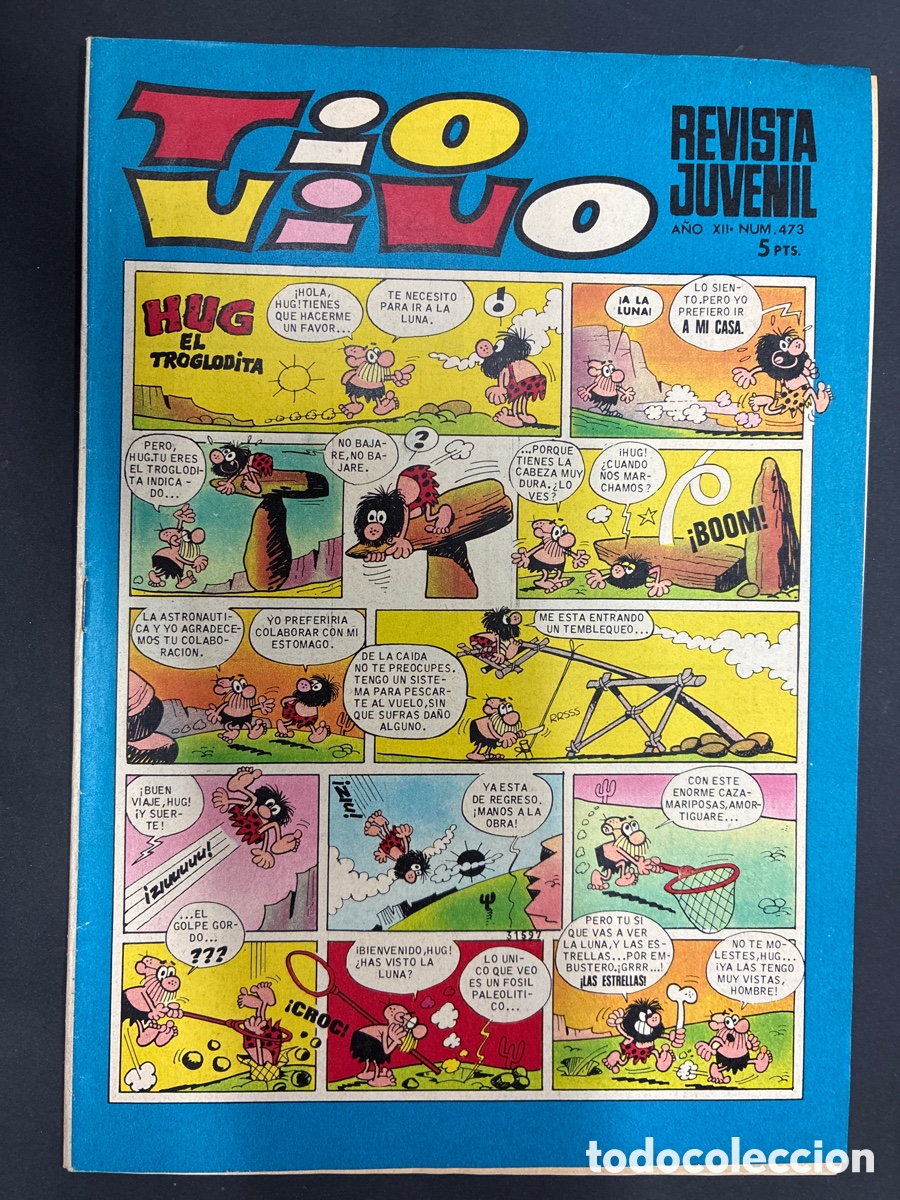 Tebeos: COMIC COLECCION TIO VIVO N&ordm; 473 EDITORIAL BRUGUERA