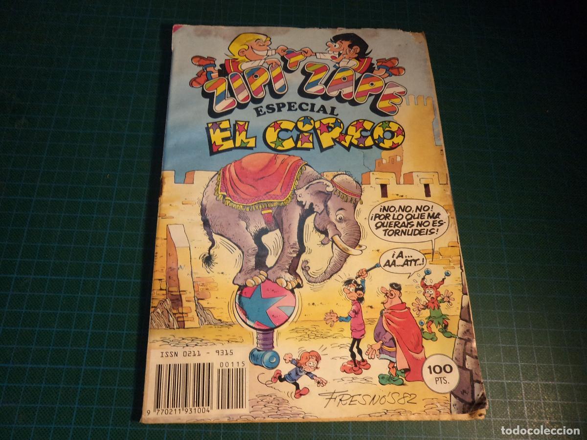 Tebeos: Zipi y Zape especial. N&ordm; 115. Bruguera. Con se&ntilde;ales de uso. Grapa oxidada