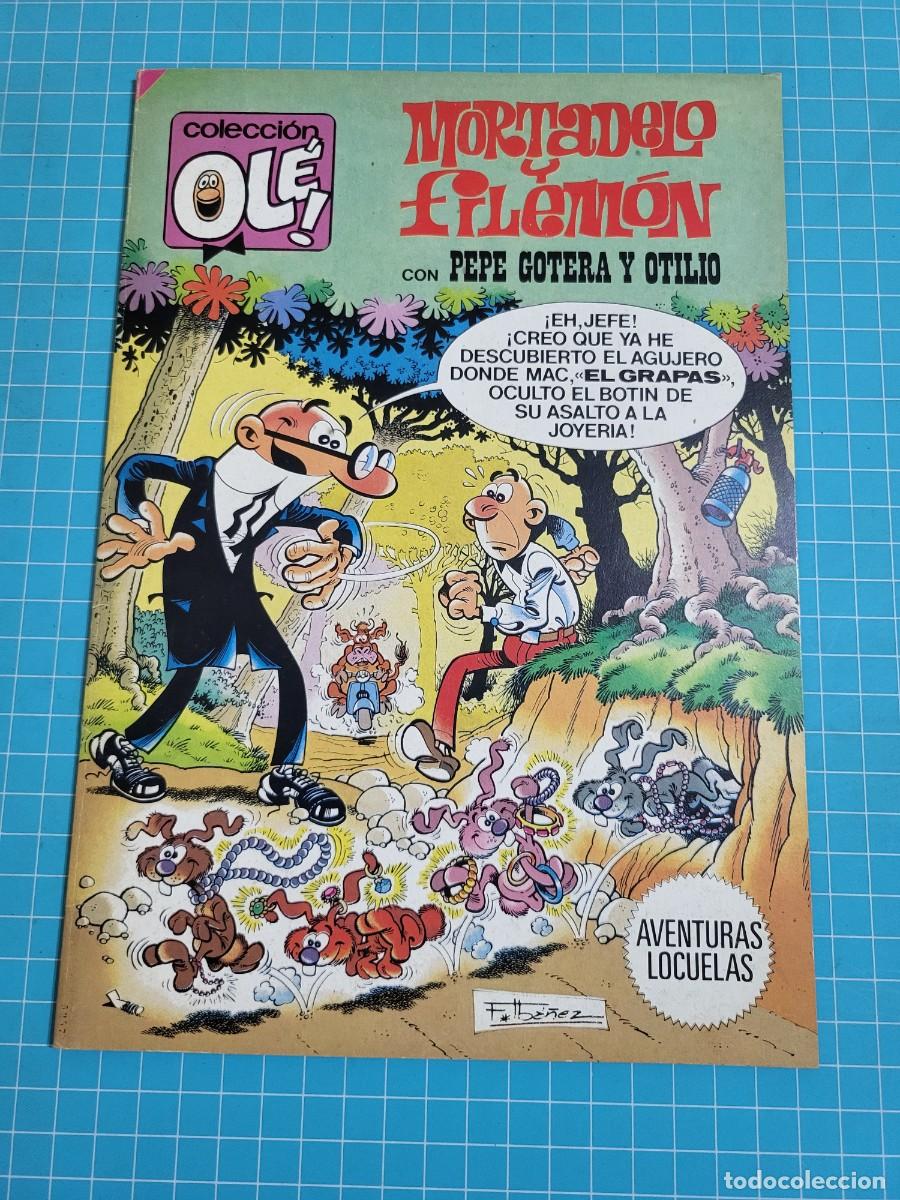 Tebeos: Ol&eacute;, Mortadelo y Filem&oacute;n, con Pepe gotera y Otilio, N &ordm; 302. 1&ordf; edici&oacute;n 10, bolsa 2, Al.