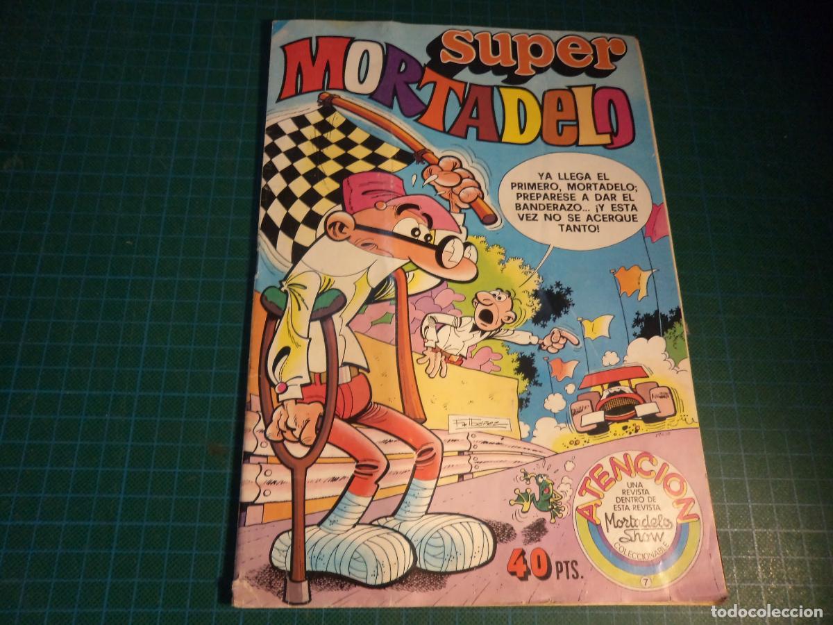 Tebeos: Super Mortadelo. N&ordm; 93. Bruguera. Con se&ntilde;ales de uso.