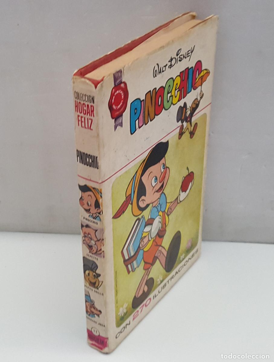 Tebeos: PINOCCHIO, WALT DISNEY, EDITORIAL BRUGUERA 2&ordf; EDICI&Oacute;N 1973 COLECC&Oacute;N HOGAR FELIZ, PINOCHO