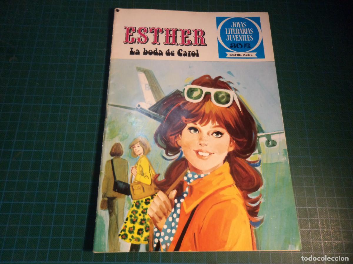 Tebeos: Joyas literarias serie azul. N&ordm; 17. Esther. Bruguera. 1&ordf; edicion