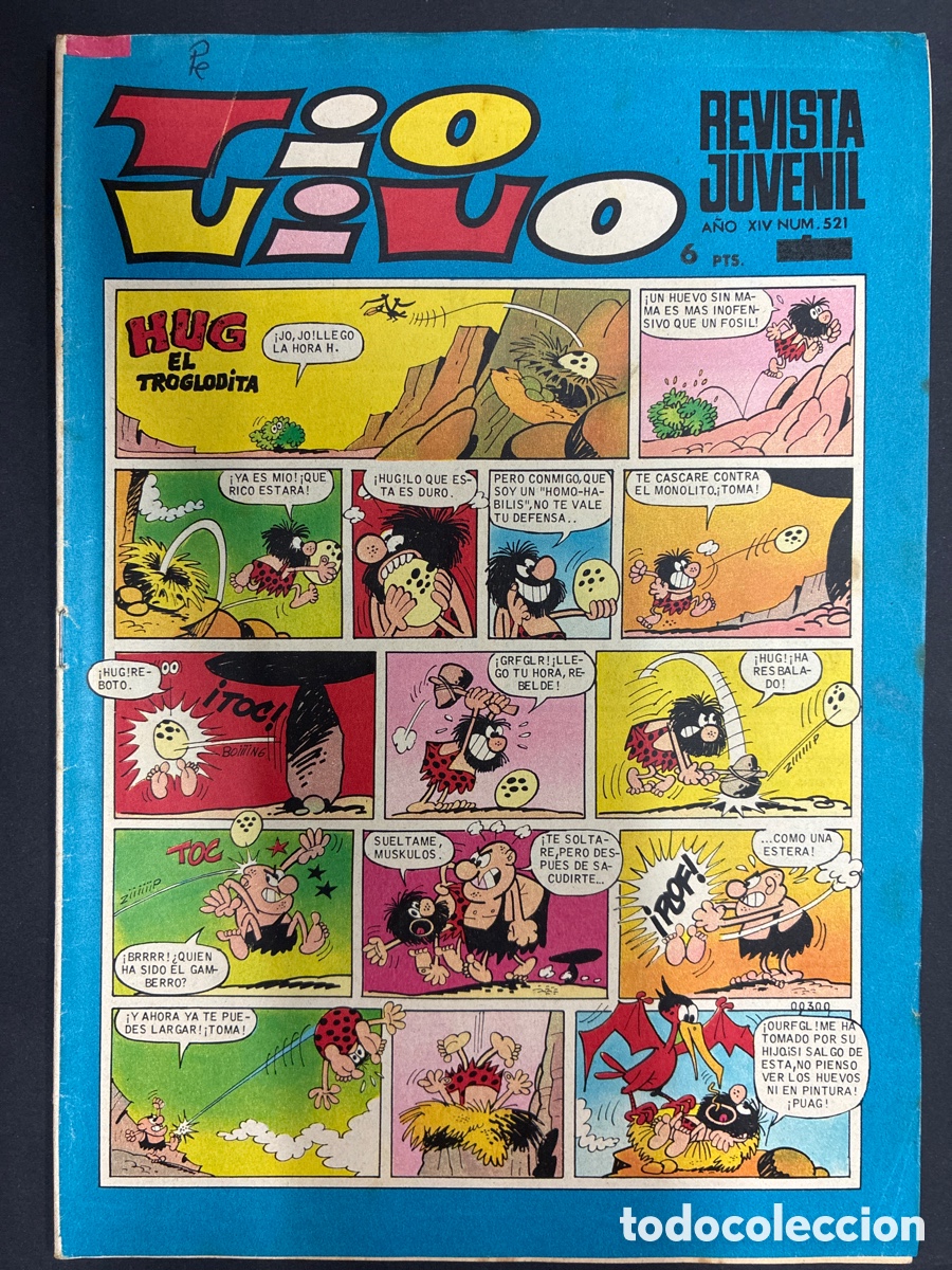 Tebeos: COMIC COLECCION TIO VIVO N&ordm; 521 EDITORIAL BRUGUERA