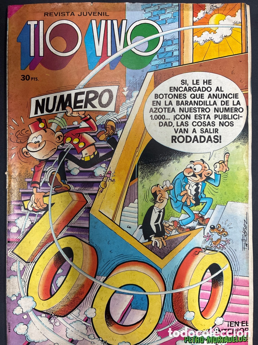Tebeos: COMIC COLECCION TIO VIVO N&ordm; 1000 EDITORIAL BRUGUERA