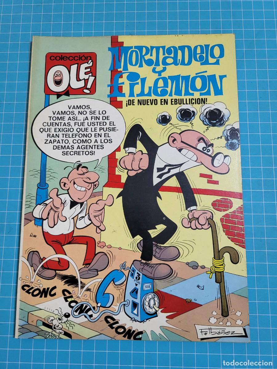 Tebeos: Ol&eacute;, Mortadelo y Filem&oacute;n, N &ordm; 5. n&uacute;mero en el lomo, 1&ordf; edici&oacute;n 10, bolsa 2, Al.