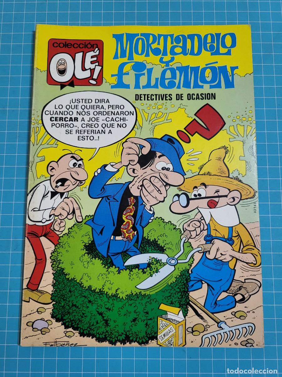 Tebeos: Ol&eacute;, Mortadelo y Filem&oacute;n, N &ordm; 11. n&uacute;mero en el lomo, 1&ordf; edici&oacute;n 10, bolsa 2, Al.