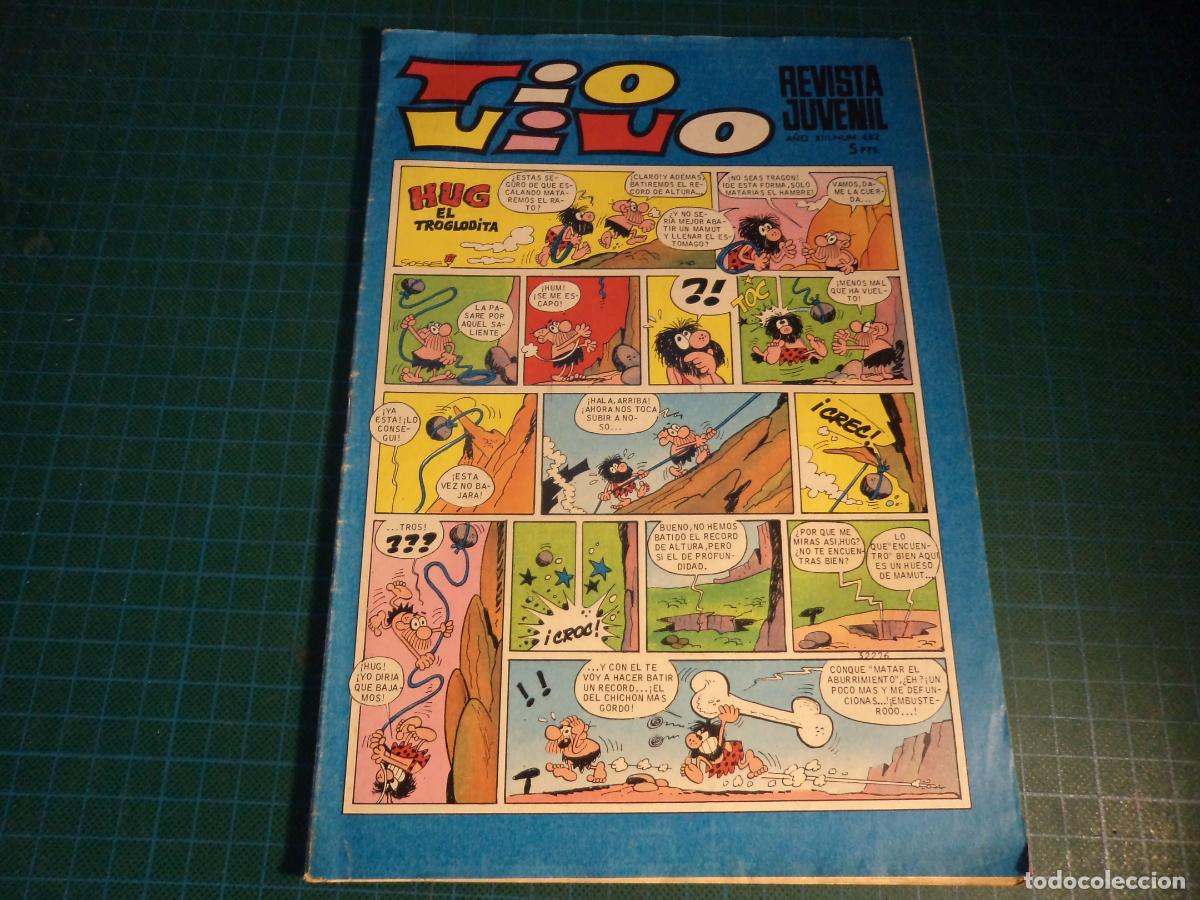 Tebeos: Tio Vivo. N&ordm; 482. Bruguera