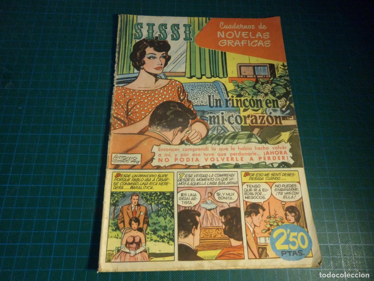 Tebeos: Sissi cuadernos de novelas graficas. N&ordm; 29. Bruguera. Tiene el lomo rozado