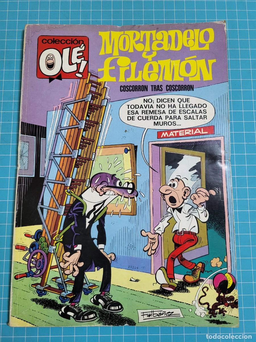 Tebeos: Ol&eacute;, Mortadelo y Filem&oacute;n, N &ordm; 101. N&uacute;mero en el lomo, 1&ordf; edici&oacute;n 10, bolsa 3, Al.