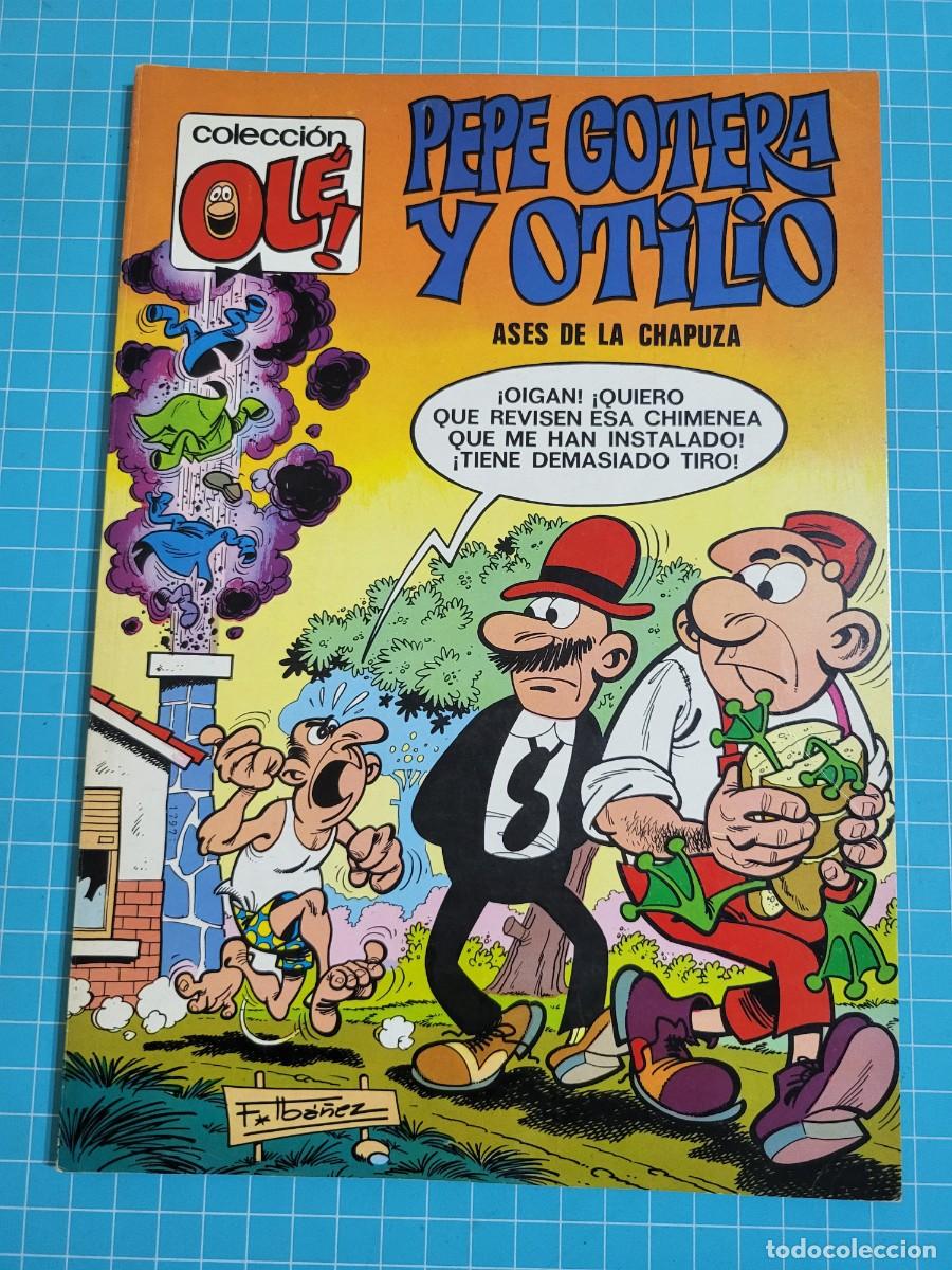Tebeos: Ol&eacute;, Pepe gotera y Otilio, N &ordm; 85. N&uacute;mero en el lomo, 1&ordf; edici&oacute;n 10, bolsa 3, Al.