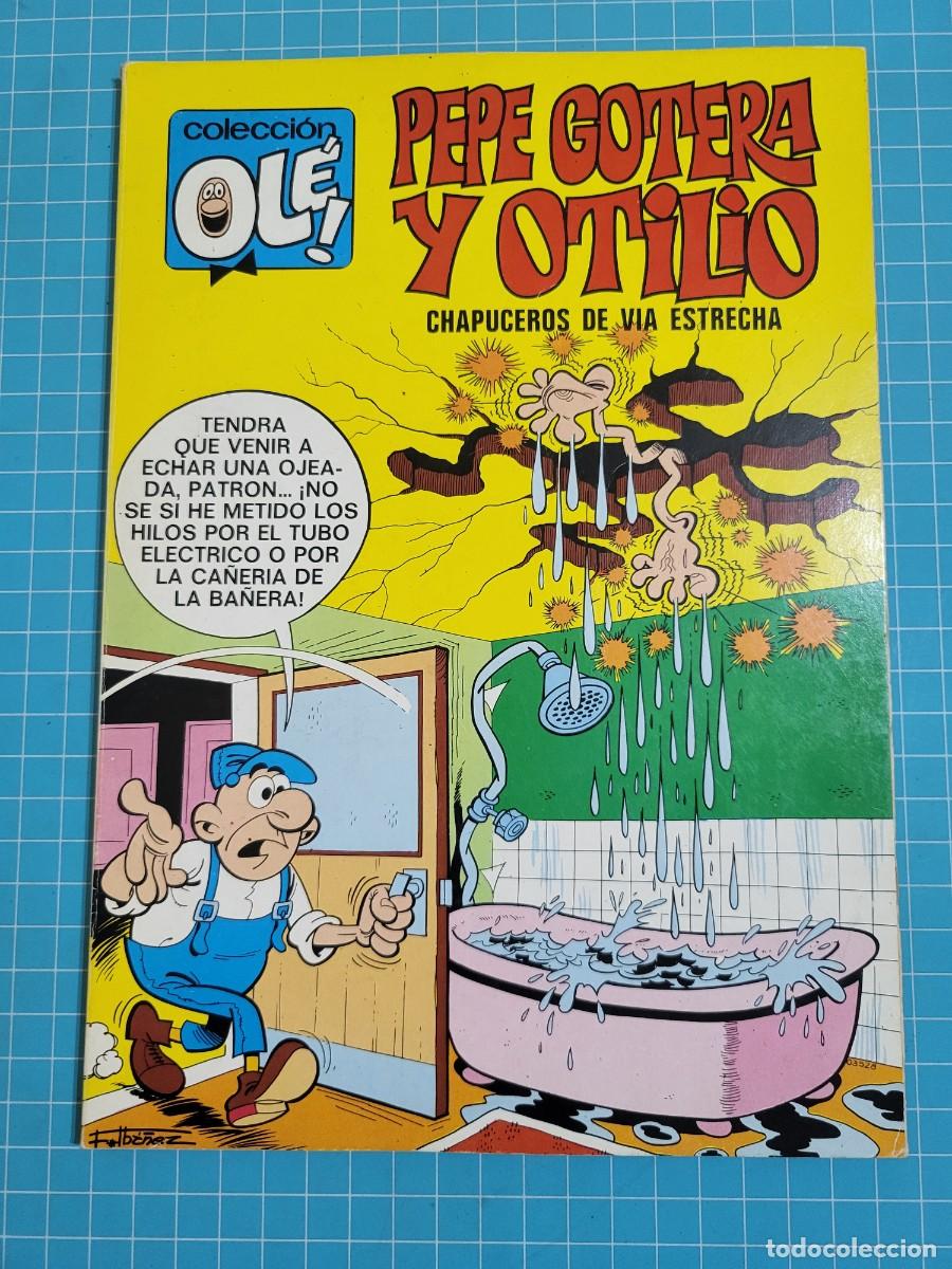 Tebeos: Ol&eacute;, Pepe gotera y Otilio, N &ordm; 22. N&uacute;mero en el lomo, 1&ordf; edici&oacute;n 10, bolsa 3, Al.