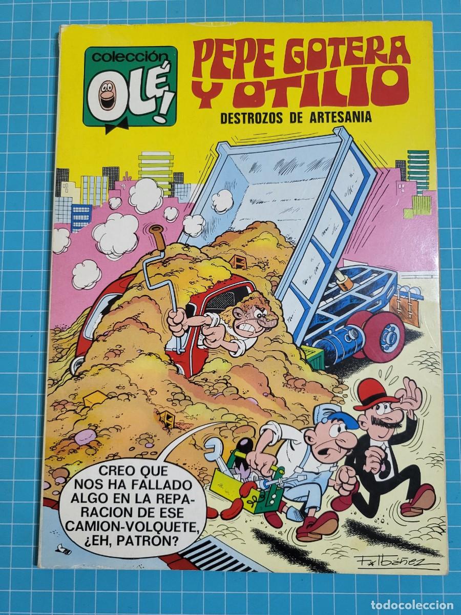 Tebeos: Ol&eacute;, Pepe gotera y Otilio, N &ordm; 31. N&uacute;mero en el lomo, 1&ordf; edici&oacute;n 10, bolsa 3, Al.