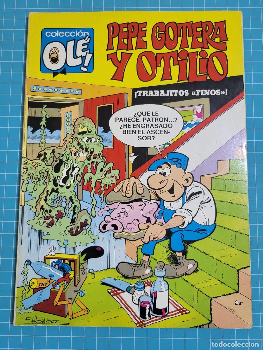 Tebeos: Ol&eacute;, Pepe gotera y Otilio, N &ordm; 8. N&uacute;mero en el lomo, 1&ordf; edici&oacute;n 10, bolsa 3, Al.