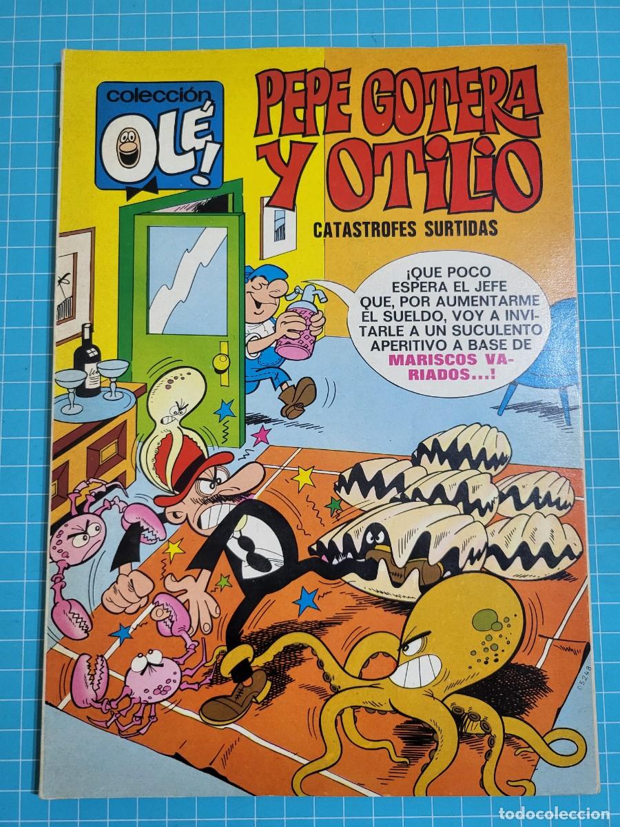 Tebeos: Ol&eacute;, Pepe gotera y Otilio, N &ordm; 50. N&uacute;mero en el lomo, 1&ordf; edici&oacute;n 10, bolsa 3, Al.