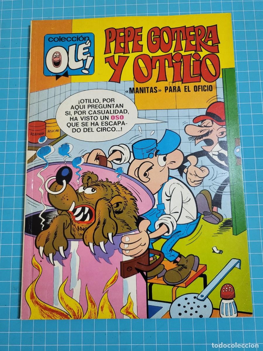 Tebeos: Ol&eacute;, Pepe gotera y Otilio, N &ordm; 60. N&uacute;mero en el lomo, 1&ordf; edici&oacute;n 10, bolsa 3, Al.