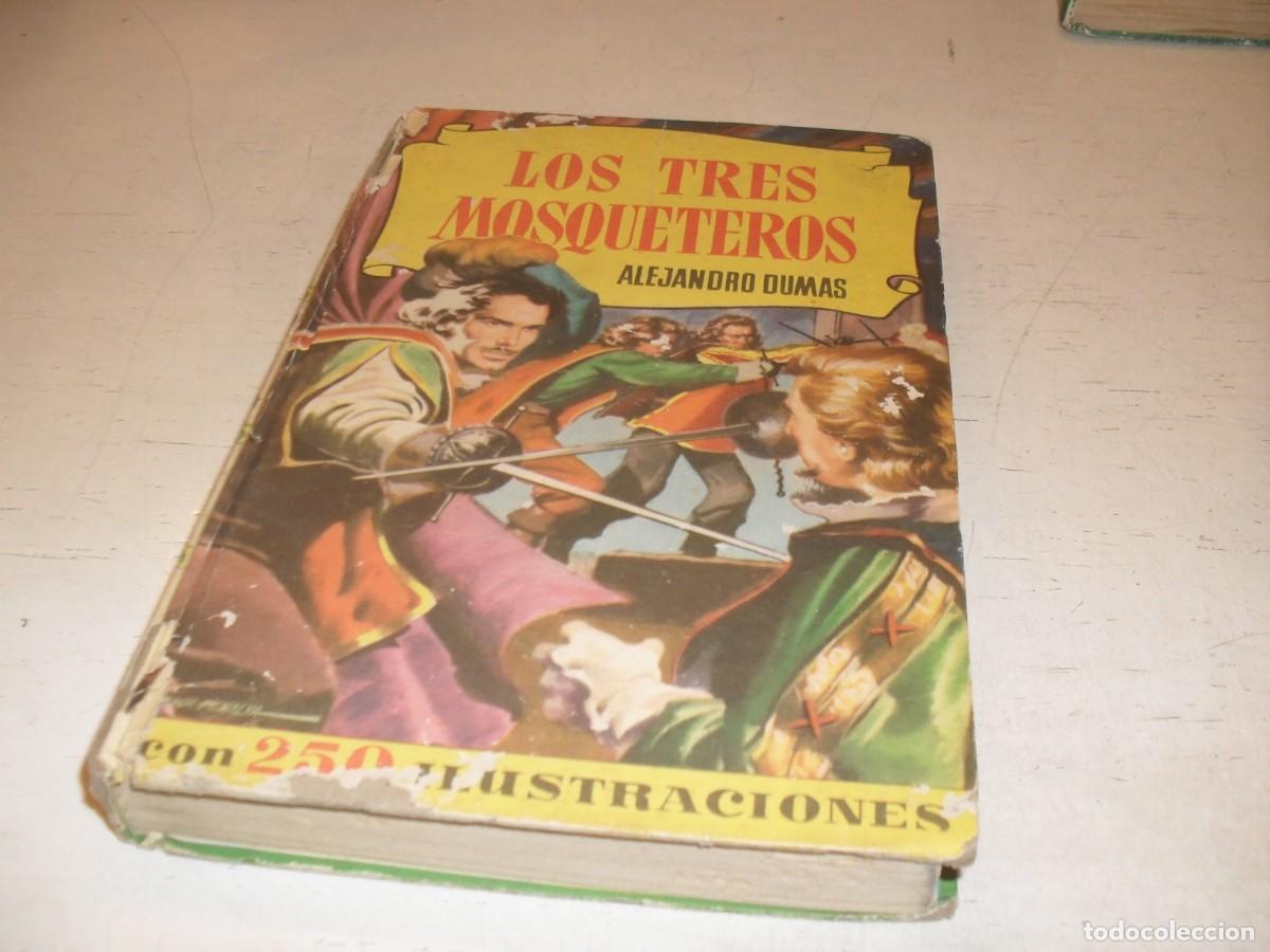 Tebeos: COLECCION HISTORIAS N&ordm; 10,DE 204,4&ordf; EDICION,LOS 3 MOSQUETEROS,DE AMBROS.BRUGUERA,1955