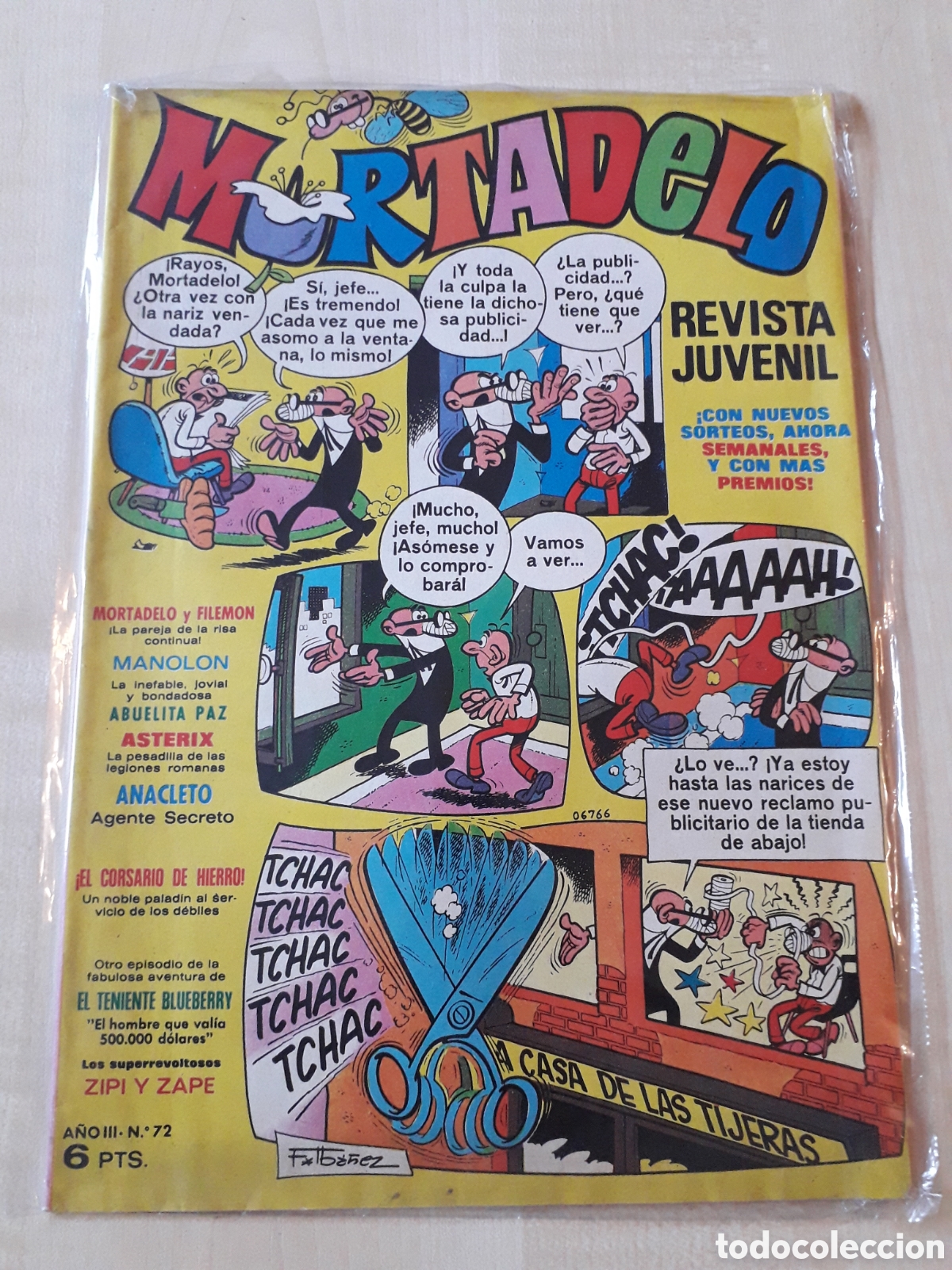 Tebeos: MORTADELO N&Uacute;MERO 72. A&Ntilde;O III - Foto 1