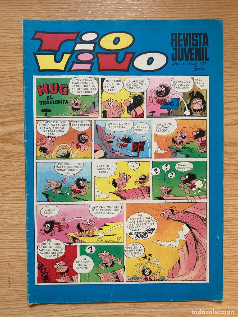 Tebeos: T&iacute;o Vivo n&ordm; 477 - 2&ordf; &Eacute;poca - Muy Buen Estado