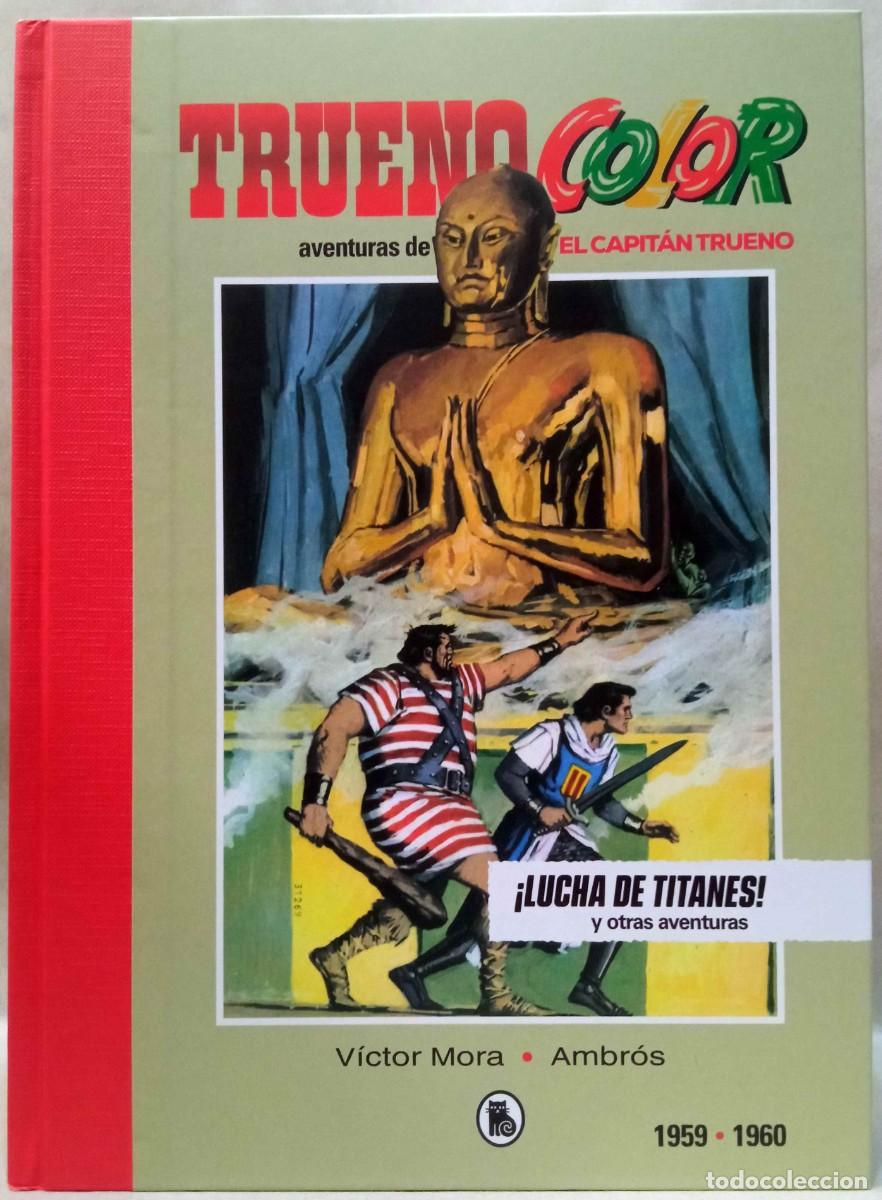 Tebeos: EL NUEVO Y GENUINO TRUENO COLOR. AVENTURAS DEL CAPIT&Aacute;N TRUENO 1959-1960. BRUGUERA, 2025.