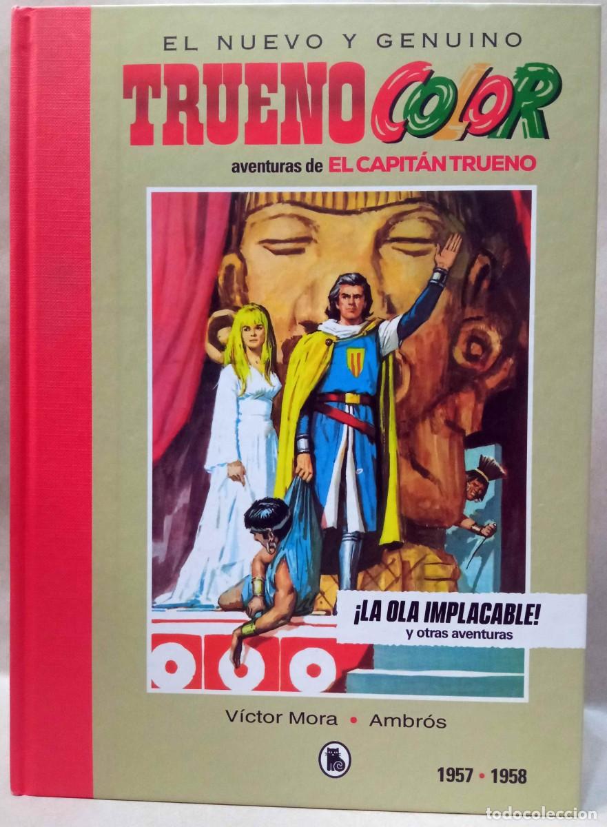 Tebeos: EL NUEVO Y GENUINO TRUENO COLOR. AVENTURAS DEL CAPIT&Aacute;N TRUENO 1957-1958. BRUGUERA, 2025.