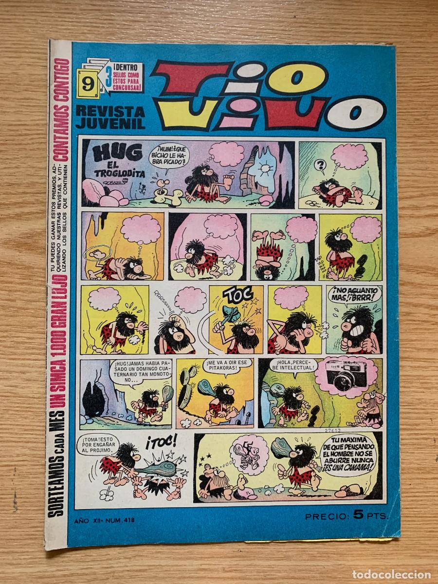 Tebeos: T&iacute;o Vivo n&ordm; 418 - 2&ordf; &Eacute;poca
