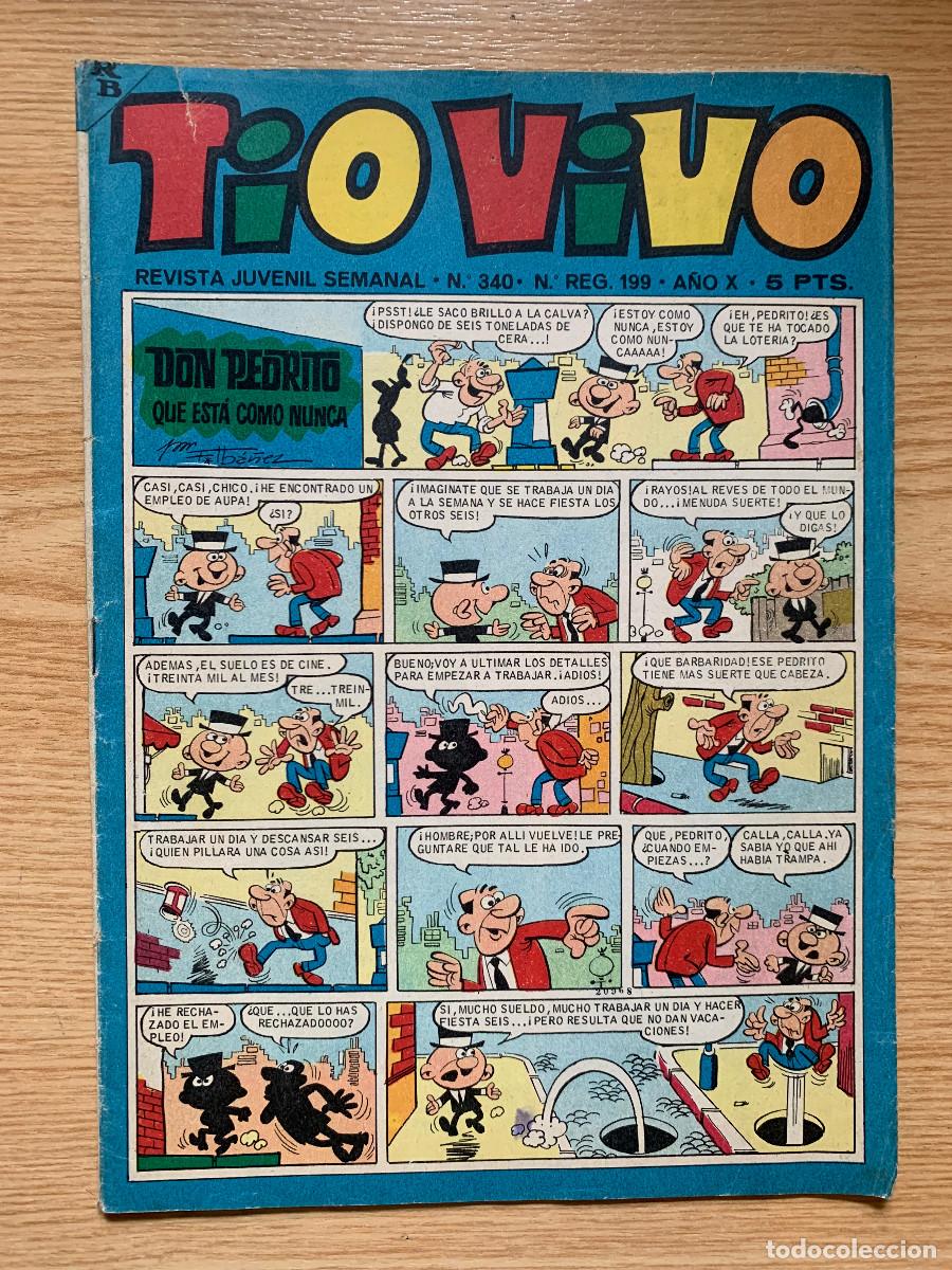 Tebeos: T&iacute;o Vivo n&ordm; 340 - 2&ordf; &Eacute;poca
