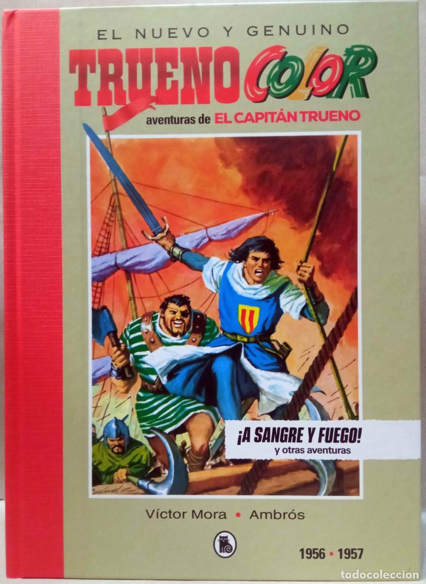 Tebeos: EL NUEVO Y GENUINO TRUENO COLOR. AVENTURAS DEL CAPIT&Aacute;N TRUENO 1956-1957. BRUGUERA, 2024.