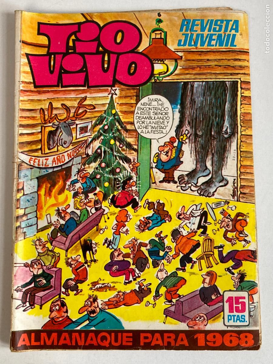 Tebeos: TIO VIVO, ALMANAQUE PARA 1968