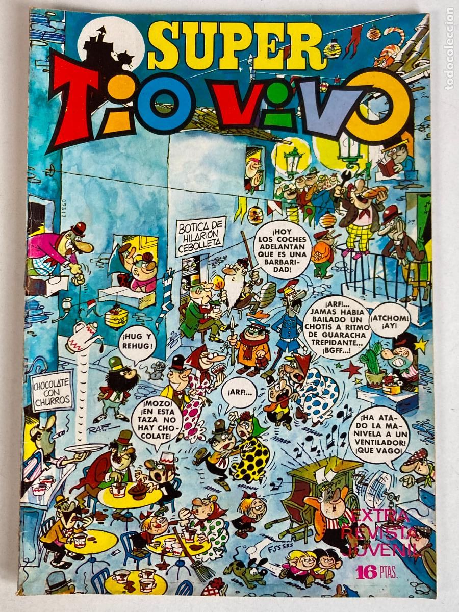 Tebeos: SUPER TIO VIVO 1972, 16 PTAS