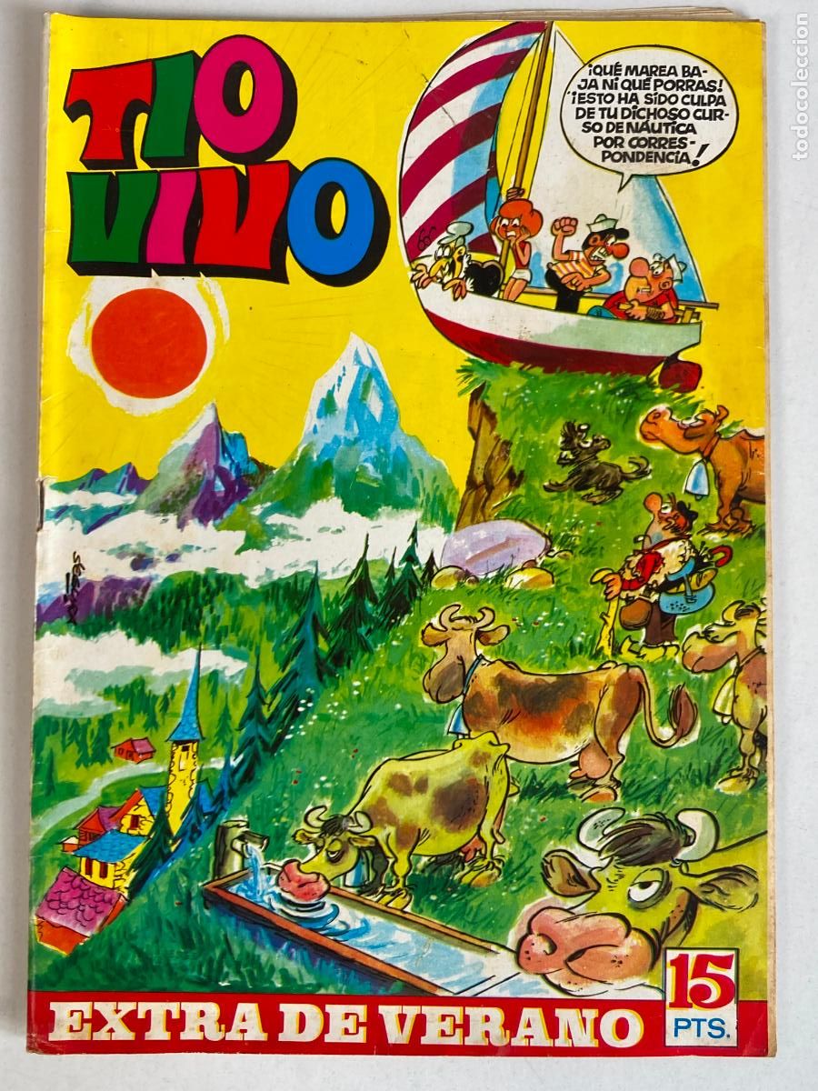Tebeos: TIO VIVO EXTRA DE VERANO - 1969, 15 PTAS