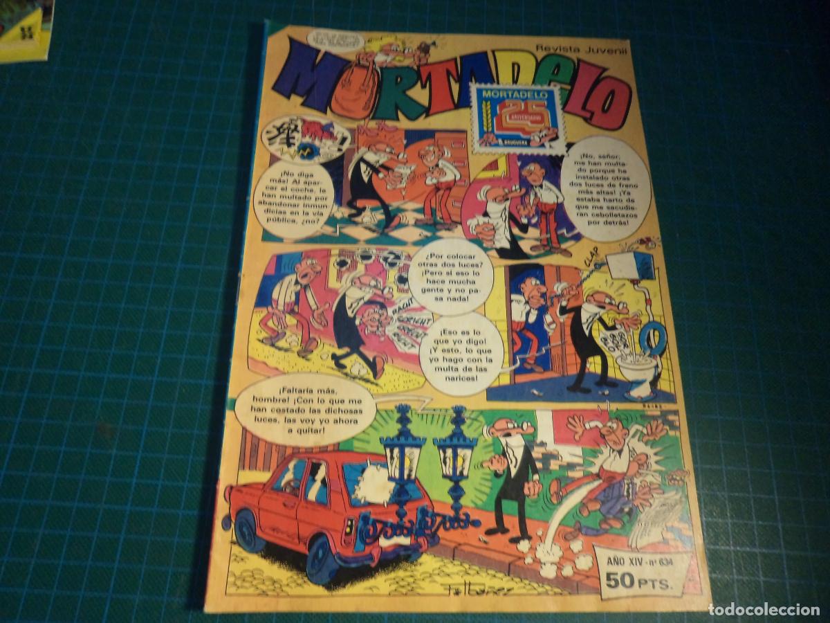 Tebeos: Mortadelo revista juvenil. N&ordm; 634. Bruguera