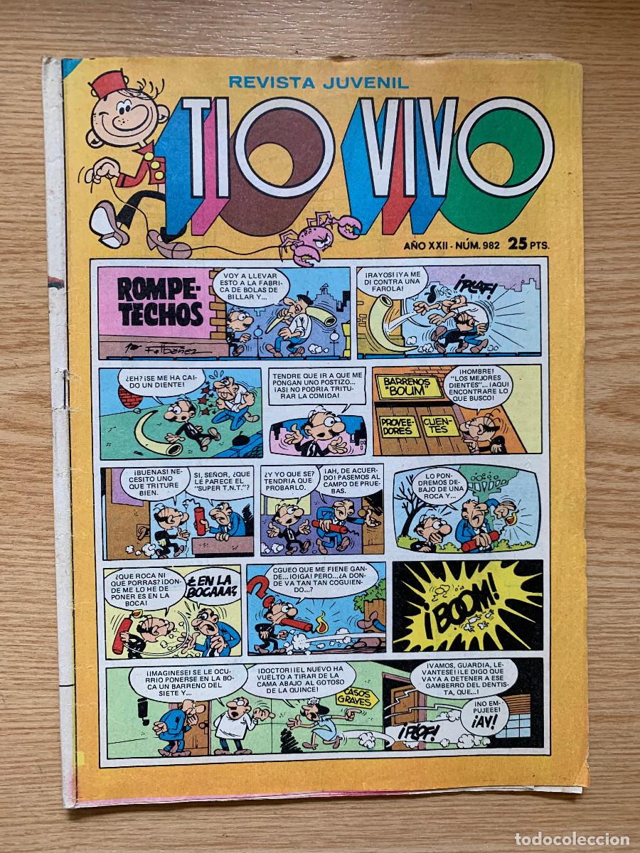 Tebeos: T&iacute;o Vivo n&ordm; 982 - 2&ordf; &Eacute;poca
