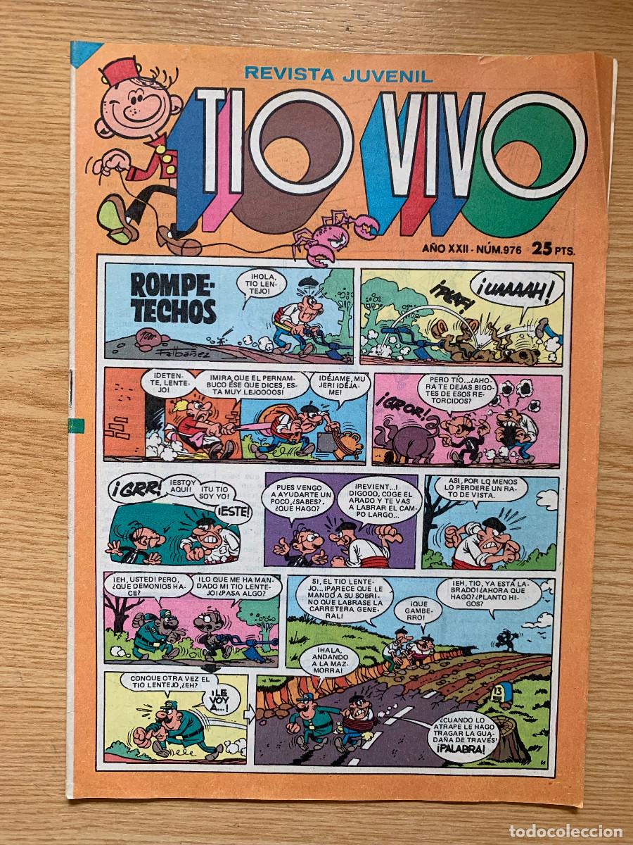 Tebeos: T&iacute;o Vivo n&ordm; 976 - 2&ordf; &Eacute;poca - Excelente Estado