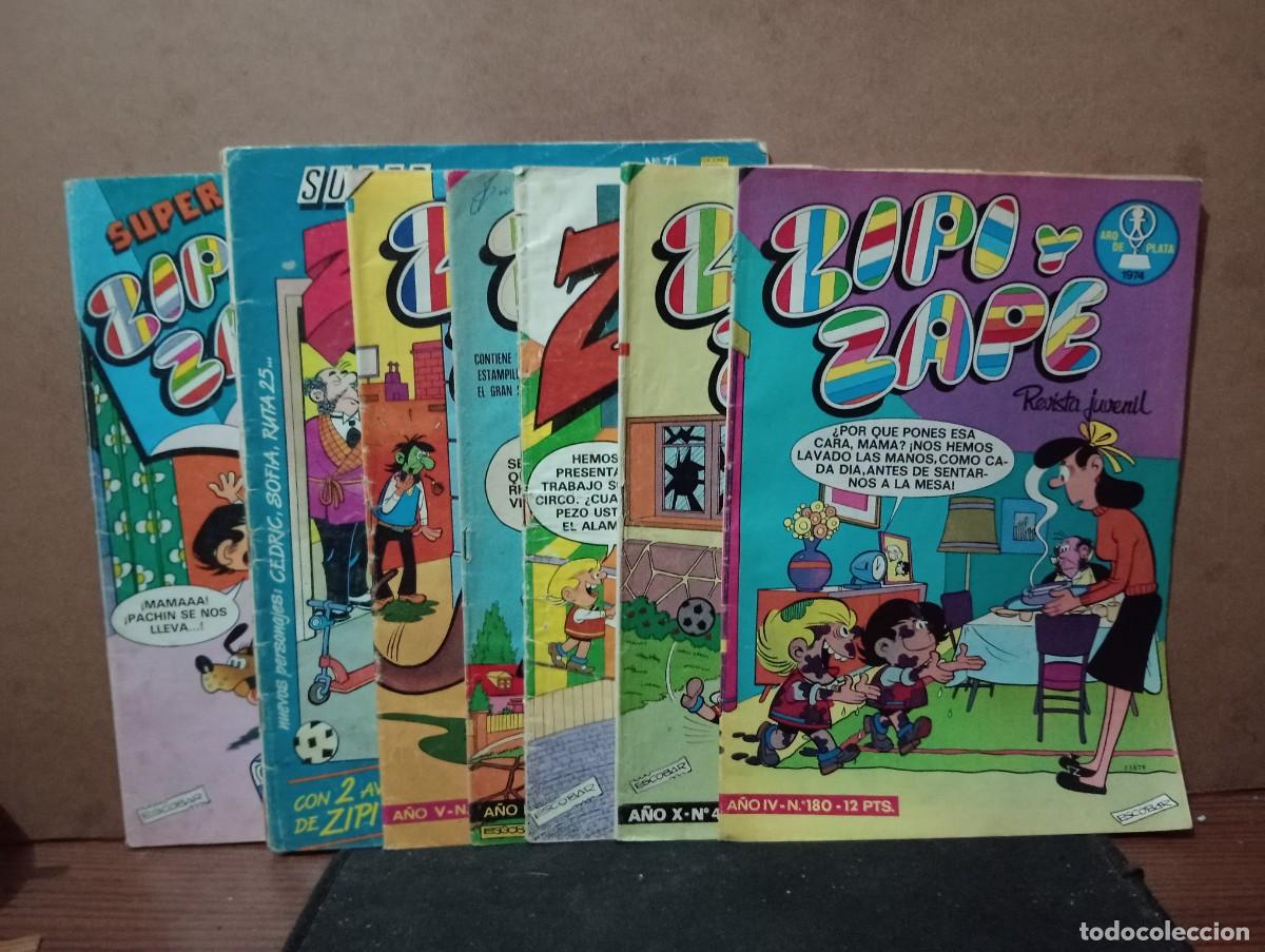 Giornalini: Siete comics de ZiPi Y ZAPE ( dos super )