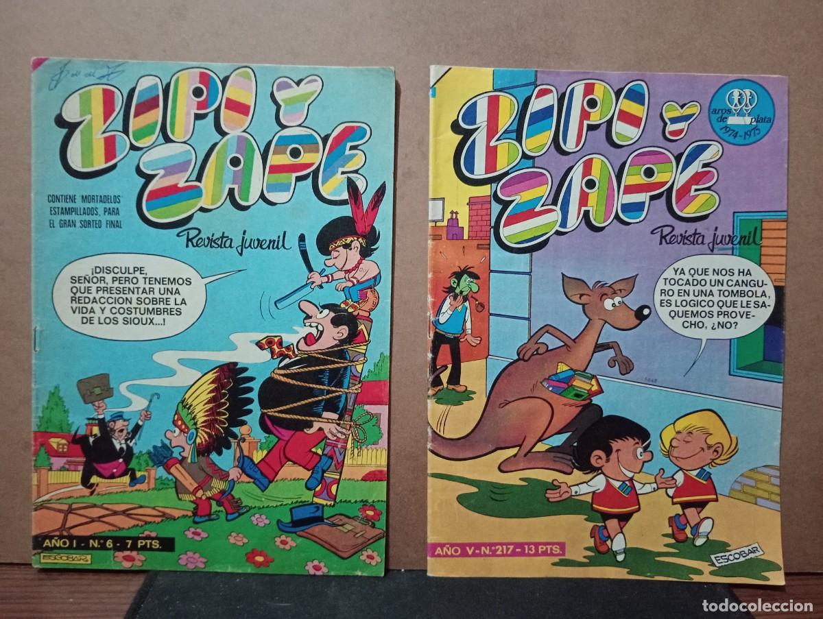 Tebeos: Siete comics de ZiPi Y ZAPE ( dos super ) - Foto 5