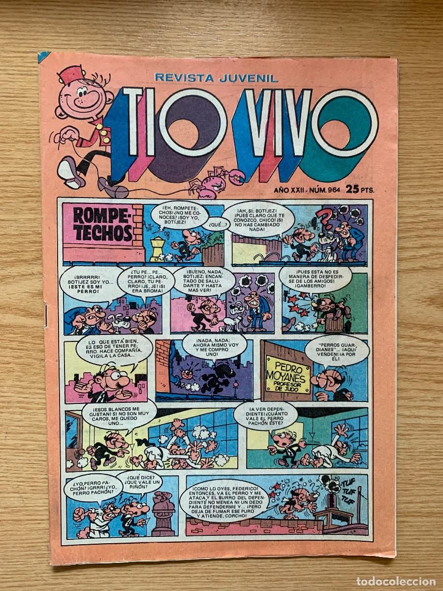 Tebeos: T&iacute;o Vivo n&ordm; 964 - 2&ordf; &Eacute;poca - Muy Buen Estado