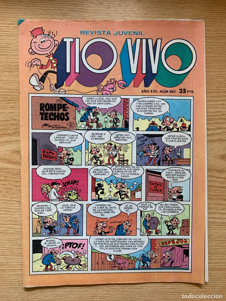 Tebeos: T&iacute;o Vivo n&ordm; 962 - 2&ordf; &Eacute;poca - Buen Estado