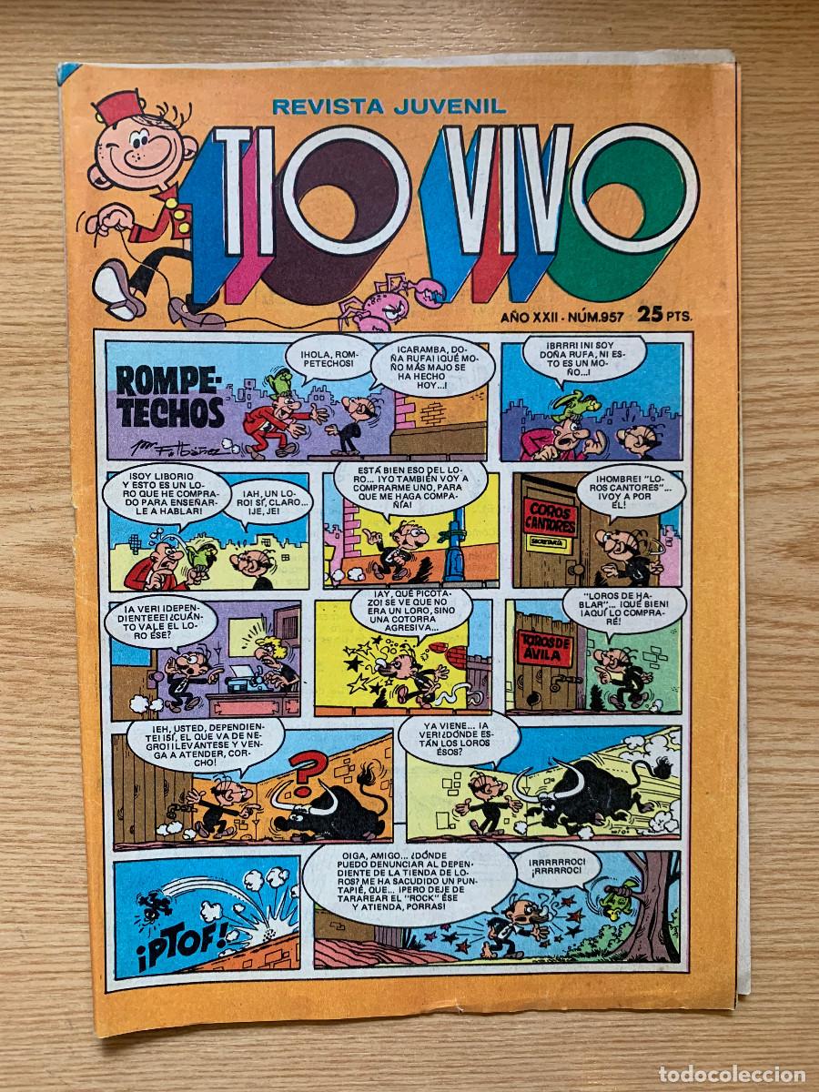 Tebeos: T&iacute;o Vivo n&ordm; 957 - 2&ordf; &Eacute;poca - Buen Estado