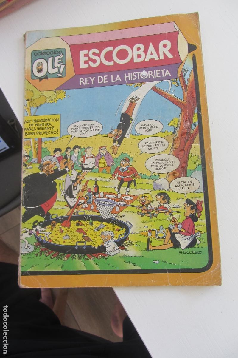 Tebeos: ESCOBAR. REY DE LA HISTORIETA. COLECCION OLE!. n&ordm; 295 BRUGUERA ARX97