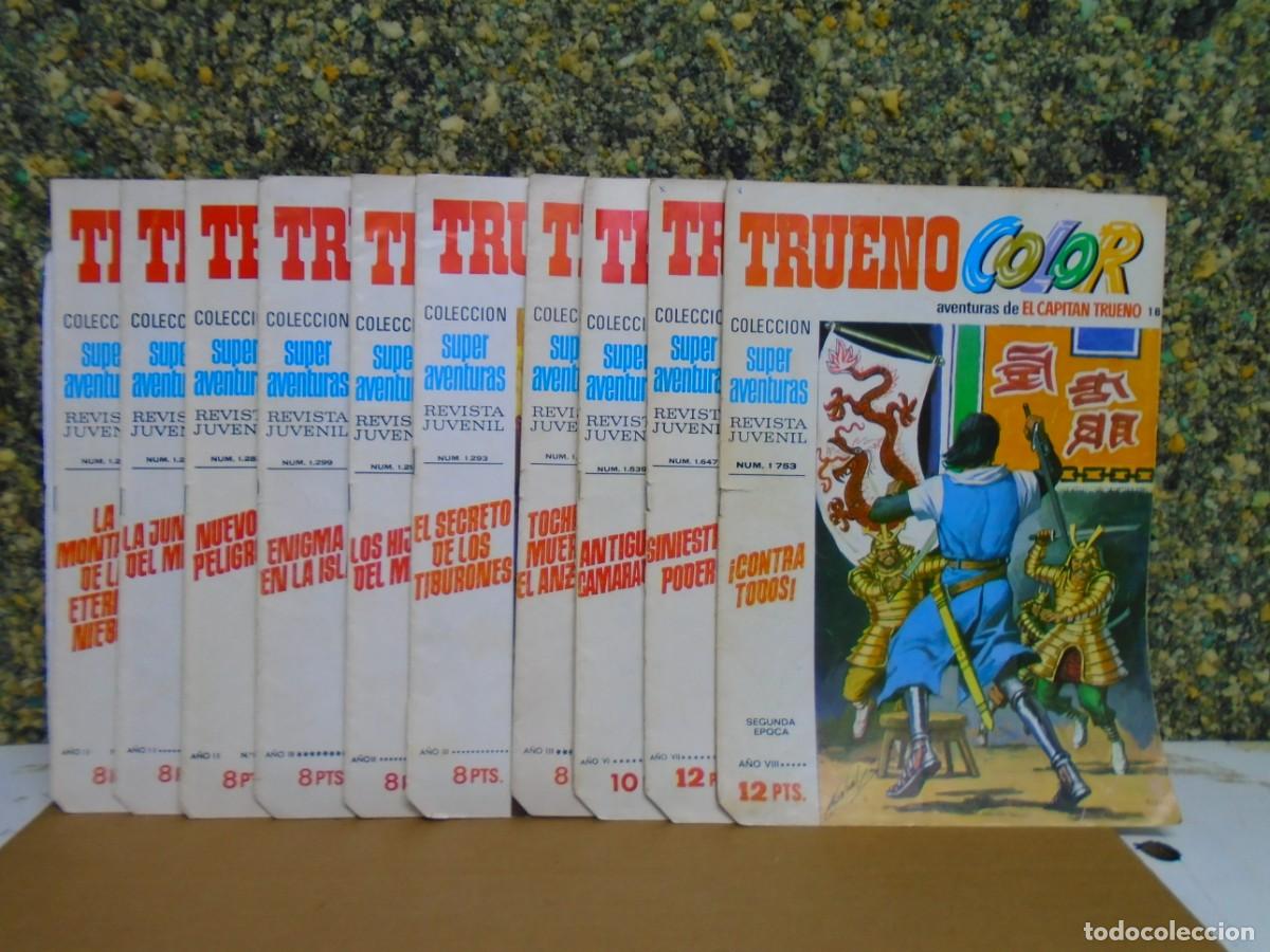 Tebeos: TRUENO COLOR/BRUGUERA,A&Ntilde;OS 70/10 NUMEROS, VER RELACION EN FOTOS.