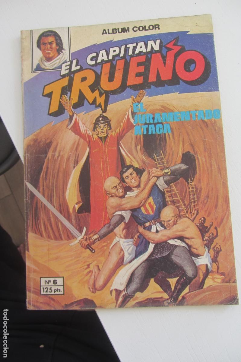 Tebeos: ALBUM COLOR - EL CAPIT&Aacute;N TRUENO - N&ordm; 6 - ED. BRUGUERA - 4&ordf; EDICI&Oacute;N - 1980 ARX97