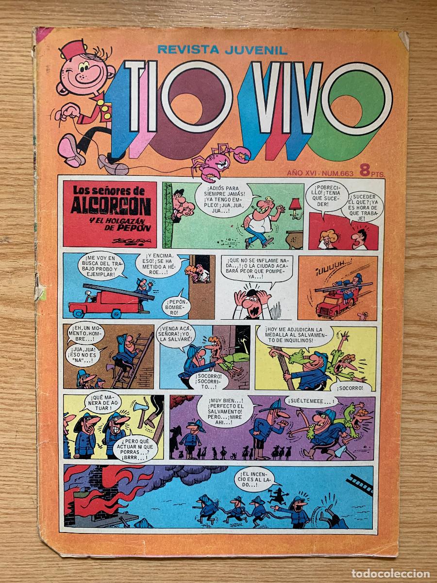 Tebeos: T&iacute;o Vivo n&ordm; 663 - 2&ordf; &Eacute;poca