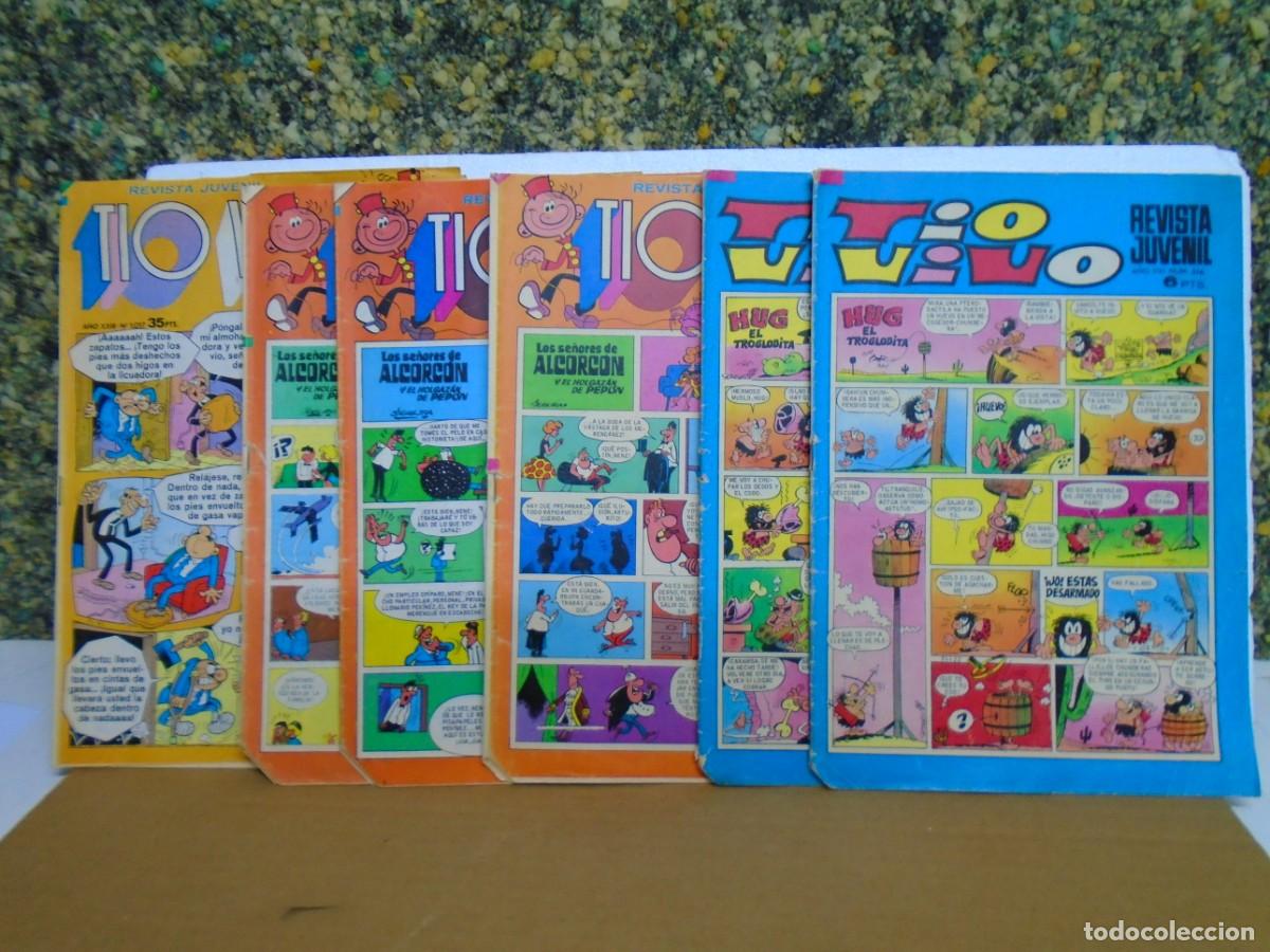 Tebeos: TIO VIVO/BRUGUERA A&Ntilde;OS 70/VER RELACION DE NUMEROS EN LAS FOTOS.