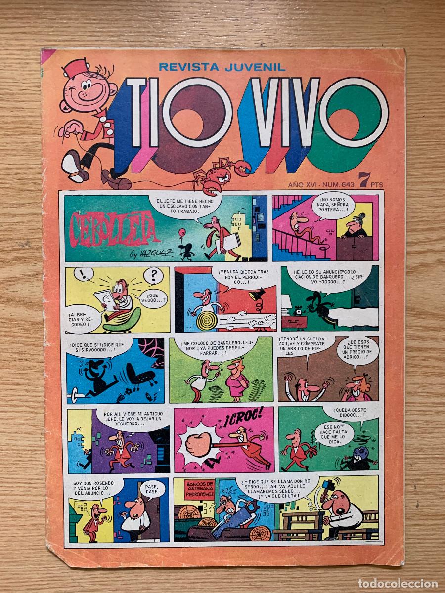 Tebeos: T&iacute;o Vivo n&ordm; 643 - 2&ordf; &Eacute;poca